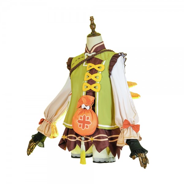 Yaoyao Full Set Cosplay Suits Genshin Impact Yaoyao Cospaly Costumes