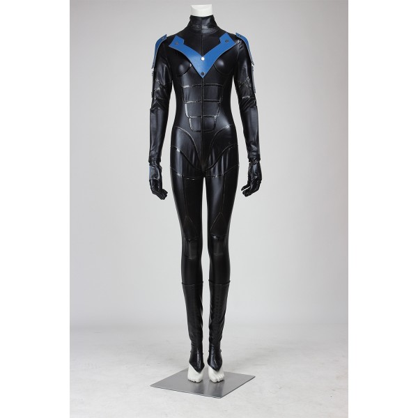 Female Nightwing Leather Cosplay Costume