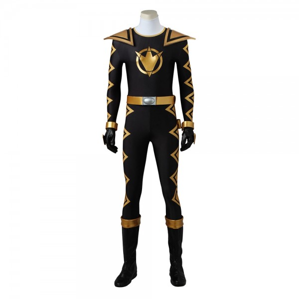 Dino Thunder Black Ranger Costume Power Rangers Black Cosplay Suit