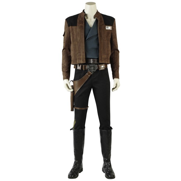 Solo: A Star Wars Story Han Solo Cosplay Costume Halloween Suit
