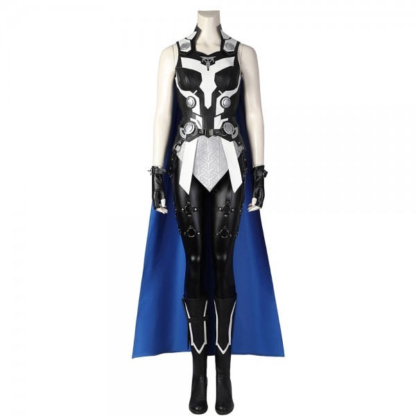 Thor Love and Thunder Cosplay Costumes Thor 4 Valkyrie Blue Cosplay Outfits
