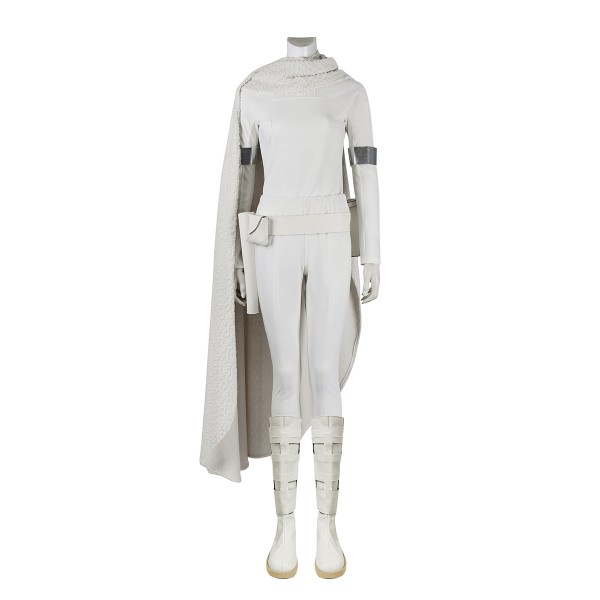 Attack of the Clones Padme Amidala White Cosplay Costume 