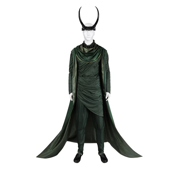 Marvel God of Stories Loki God Suit Halloween Cosplay Costume