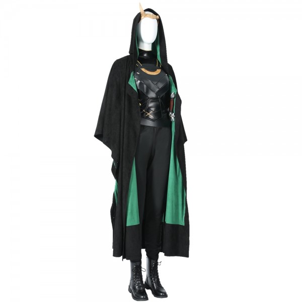 Female Loki Cosplay Costume Variant of Loki Sylvie Lushton Cosplay Suit