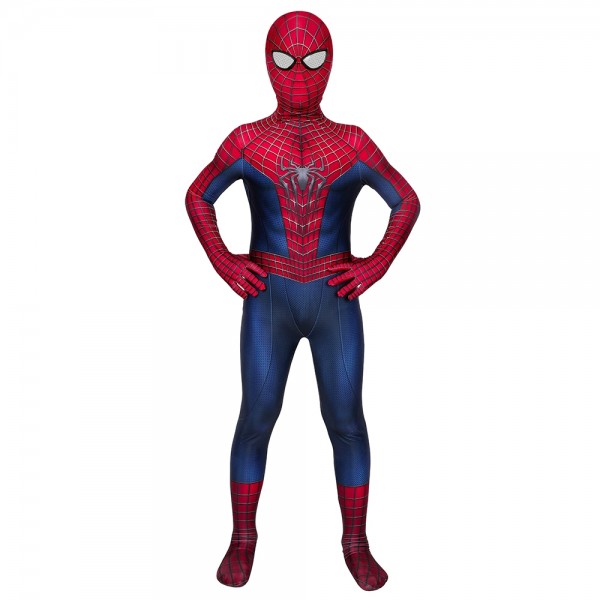 Kids The Amazing Spiderman Cosplay Suit For Kids Halloween