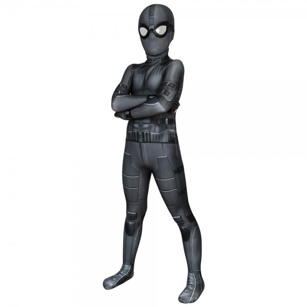 Kids Night Monkey Stealth Spiderman Cosplay Suit