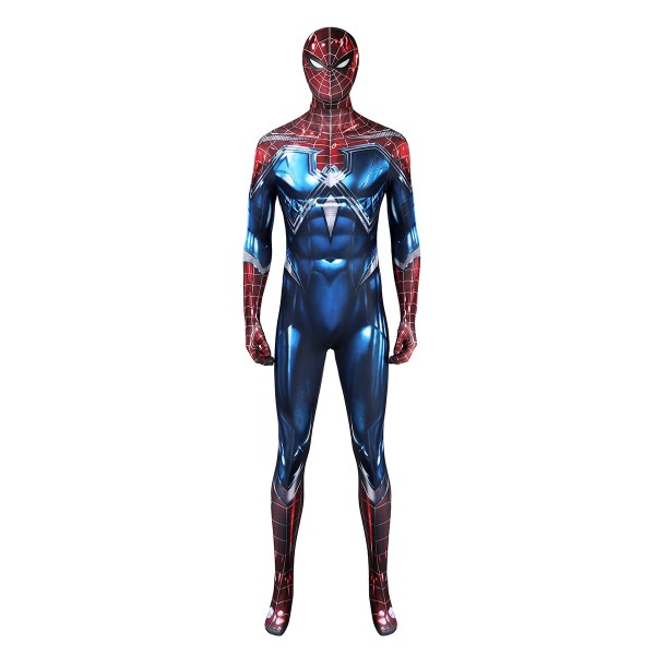 Marvel Spiderman Cosplay Costume The Resilient Suit Spandex Jumpsuit