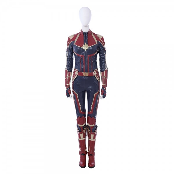 Captain Marvel Cosplay Costume Avengers Endgame Outfits