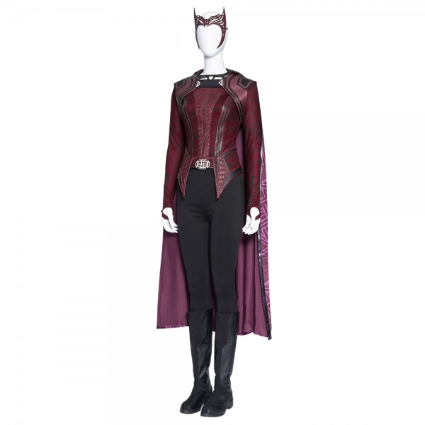 Scarlet Witch Wanda Cosplay Costumes Maximoff In The Multiverse Of Madness Cosplay Suits
