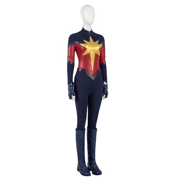 Captain Marvel Carol Danvers Cosplay Costume Halloween Suits