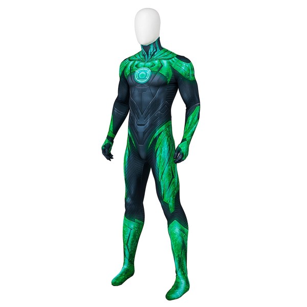 Suicide Squad Justice League Green Lantern Cosplay Costume