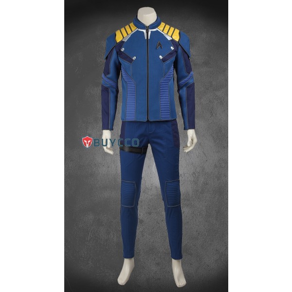 Star Trek Beyond Captain Kirk Cosplay Costume Starfleet Uniform Suit