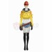 Final Fantasy XV Cosplay Costume Cindy Aurum Yellow Overalls