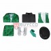Batman Riddler Cosplay Costumes Edward Nygma Cosplay Green Outfits