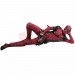 Deadpool 3 Wade Wilson Cosplay Costume Red Leather Suits