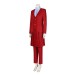 The Ballad of Songbirds and Snakes Cosplay Costume Red Uniform