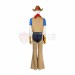 Cowgirl Princess Peach Cosplay Costume Halloween Suit