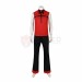 Hazbin Hotel Alastor Cosplay Costume Halloween Red Suit