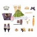 Genshin Impact Cosplay Costumes Collei Cosplay Suits