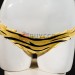 Urusei Yatsura Lum Cosplay Costume Yellow Tiger Print Bikini Suits