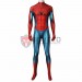 Spider-man In No Way Home Ending Cosplay Costume Blue And Red Spandex Cosplay Jumpsuit
