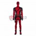 Deadpool 3 Cosplay Costumes Breathable Stretch Cotton Red Suit