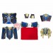 Thor Cosplay Costume Printed Jumpsuit With Cape