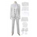 Moon Knight White Cosplay Costumes Full Set Of Cosplay Suit