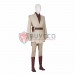 Star Wars Cosplay Costums Obi-Wan Kenobi Cosplay Brown Suit With Hood