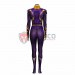 Titans Starfire Cosplay Costumes Printed Jumpsuit