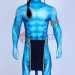 Avatar The Way of Water Jake Sully Cosplay Costume Blue Jumpsuits 