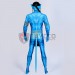 Avatar The Way of Water Jake Sully Cosplay Costume Blue Jumpsuits 