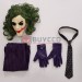 Dark Knight Cosplay Costumes Joker Purple Cosplay Suits With Mask