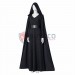 Star Wars 9 Dark Rey Cosplay Costume Black Cape With Hood