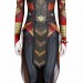 Wakanda Okoye Cosplay Costume Black Panther Printed Suit