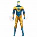 Booster Gold Michael Jon Carter Printed Suit Cosplay Costume