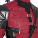 Deadpool 3 Cosplay Costume Wade Wilson Red Leather Suit