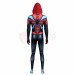 PS5 Marvel Spider Miles Morales Evolved Cosplay Costume Printed Suit