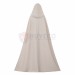 Movie Rebel Moon A Child Of Fire Cosplay Costume Kora Suit With White Robe