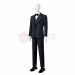 Joker 2 Arthur Fleck Pure Black Cosplay Costume