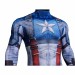Captain America Steve Rogers Cosplay Men's Halloween Costume