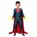 Kids Suit Clark Kent Steel Superman Cosplay Costume