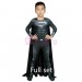 Kids Suit Black Superman Spandex Cosplay Costume