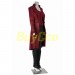 Scarlet Witch Costumes Wanda Maximoff Red Cosplay Long Coat Suit