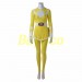 Yellow Ranger Cosplay Costumes Trini Kwan Mighty Morphin Power Rangers Suit