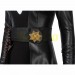 Sister Night Cosplay Costumes Watchmen Artificial Leather Black Suit