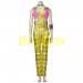 Birds of Prey Harley Quinn Yellow Cosplay Costume With Accessories
